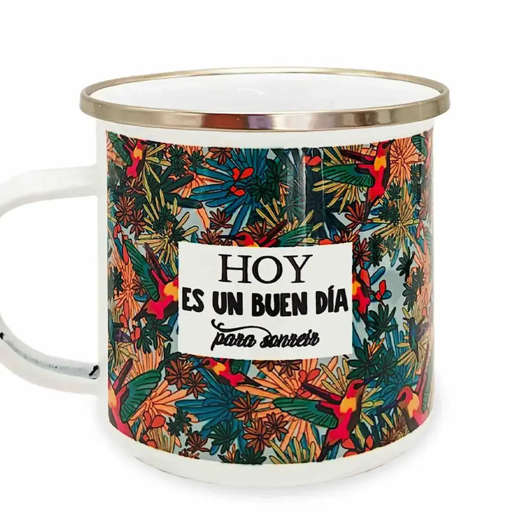 Mug Peltre Colibries Colombianos