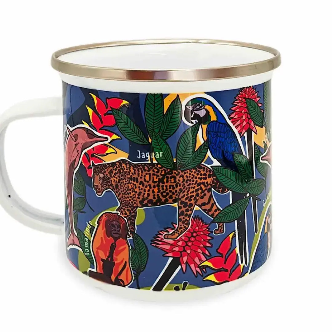 Mug Peltre Amazonica Silvestre