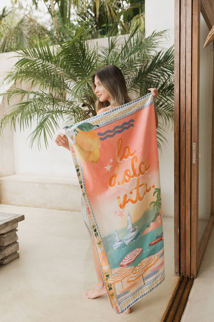 MANTTA TOALLA PLAYERA DE MICROFIBRA AMALFI