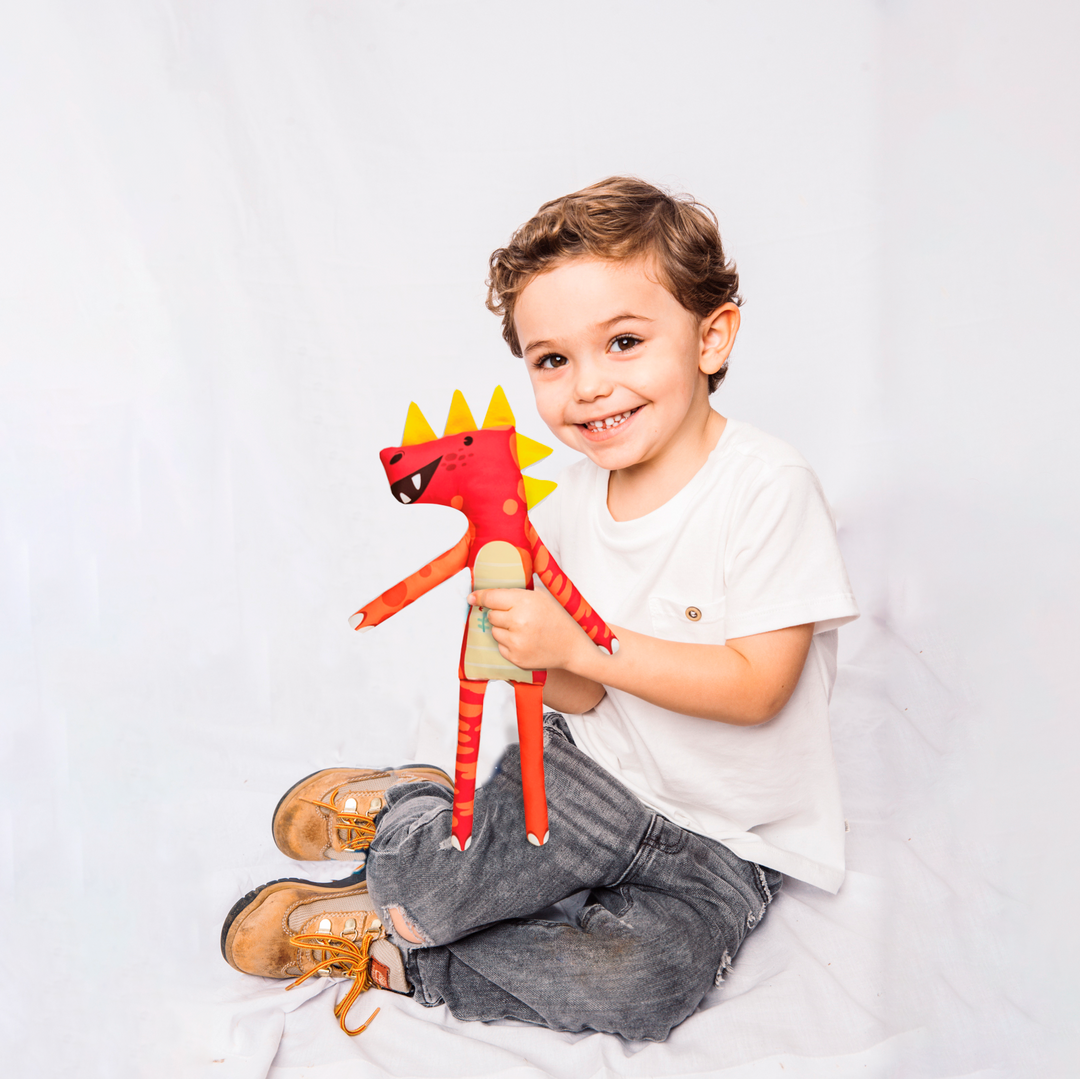 LA PEQUEÑA GALERIA 7707355235974 PEL8565L PELUCHE SAURUS
