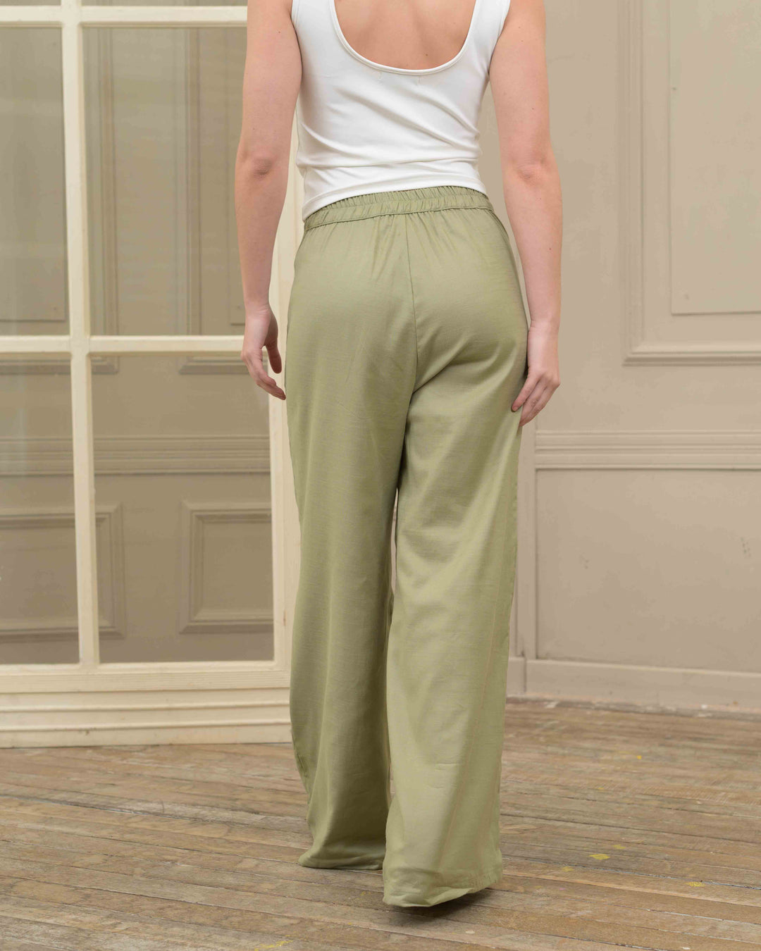 NITTA BONITA PANTALON WIMPER PLANE VERDE