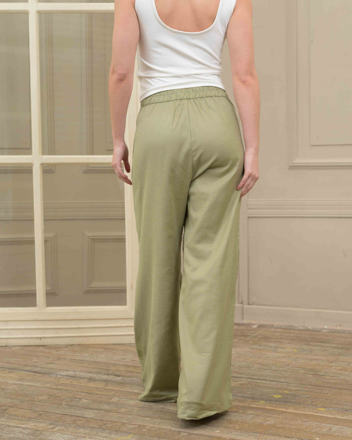 NITTA BONITA PANTALON WIMPER PLANE VERDE