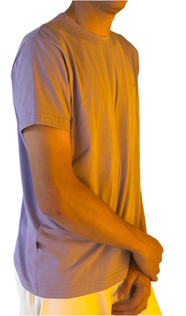 NEW ANCHOR CAMISETA LILA