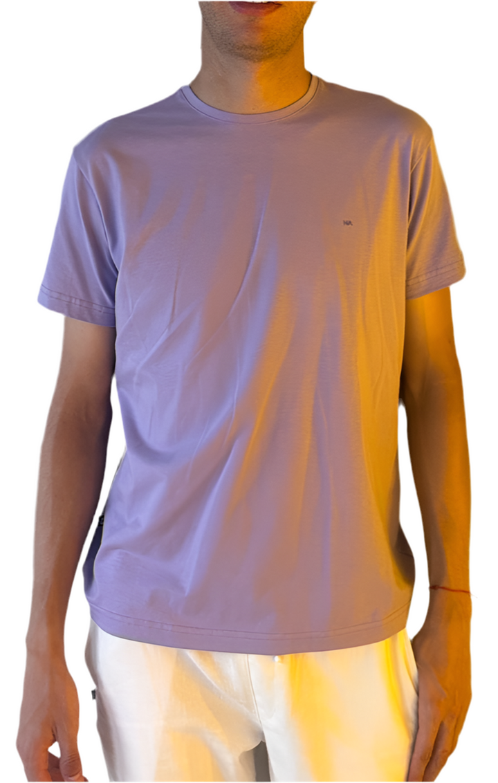 NEW ANCHOR CAMISETA LILA