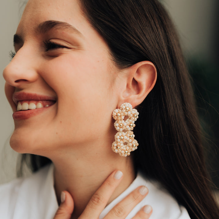 TUALÉ PT-0492 TOLON L EARRINGS