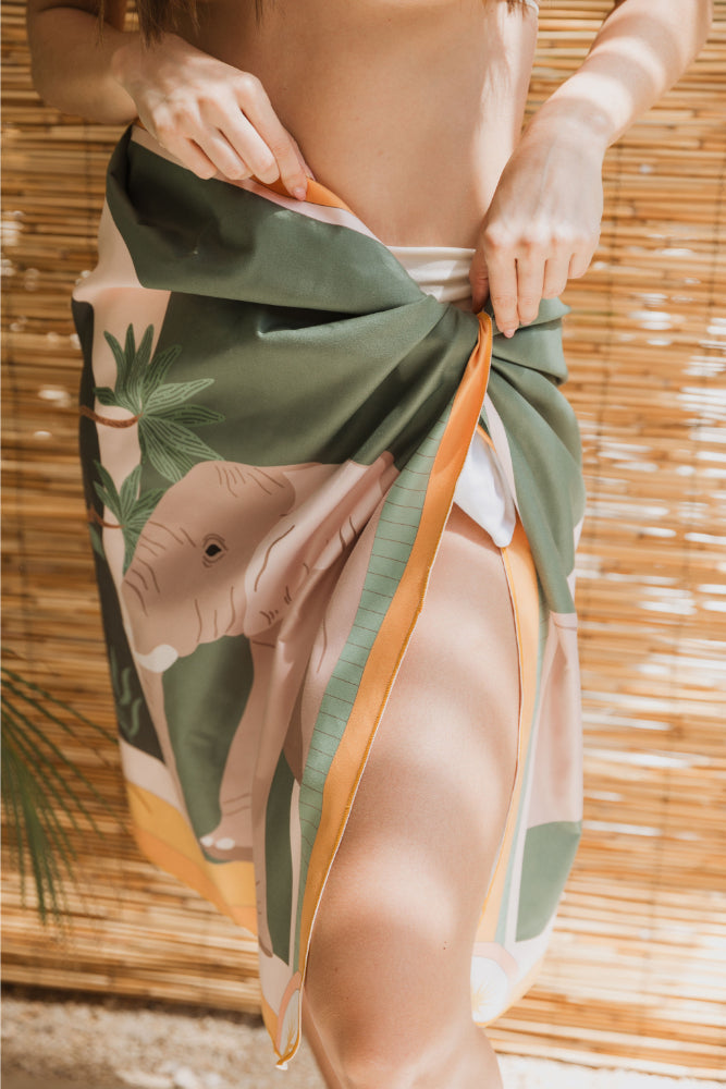 MANTTA TOALLA PLAYERA DE MICROFIBRA OASIS OLIVA