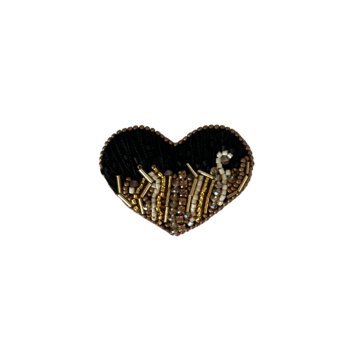 TUALÉ PT-0157 LOVE BROOCH
