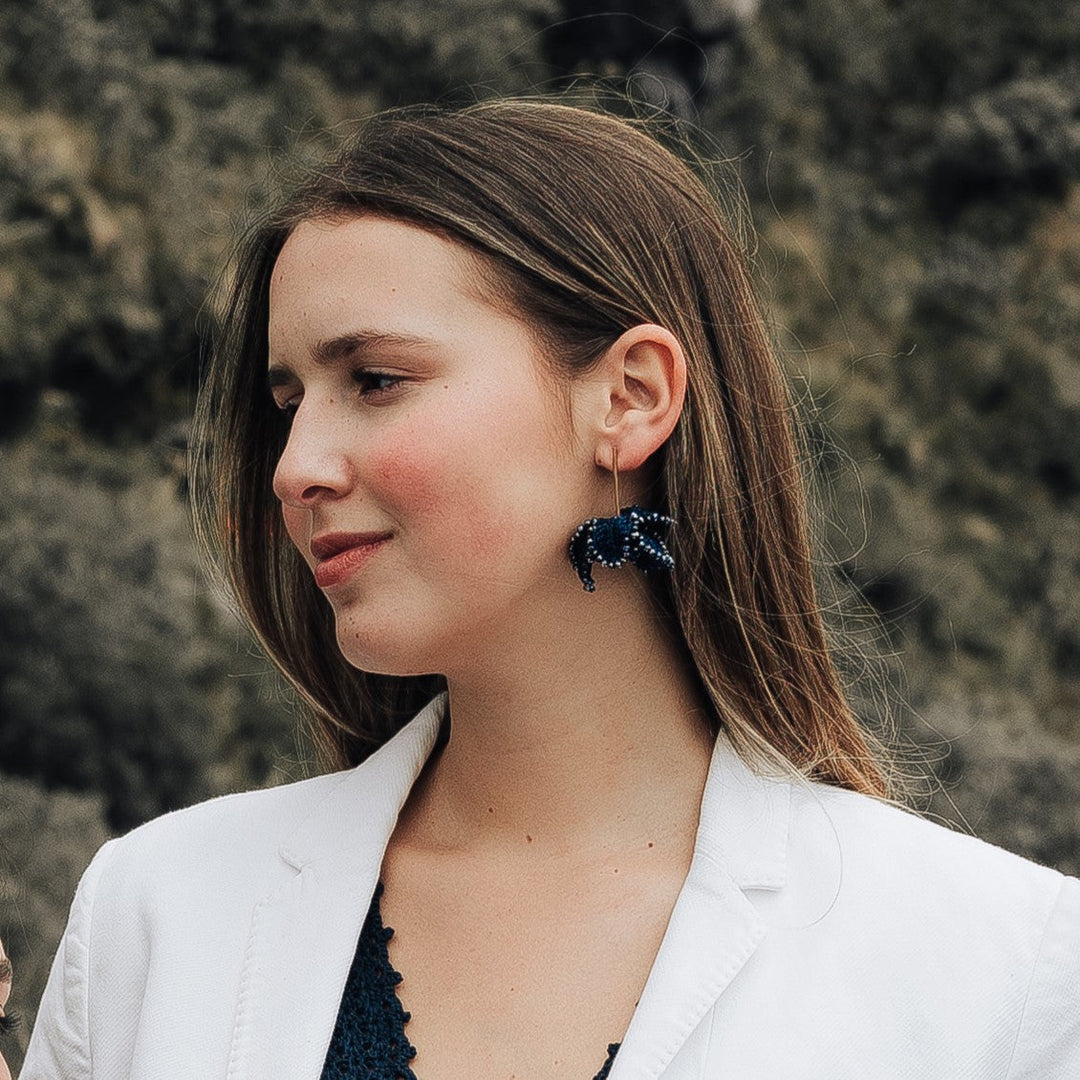 TUALÉ PT-0189 OUTONO LONG EARRINGS