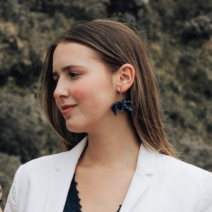 TUALÉ PT-0189 OUTONO LONG EARRINGS