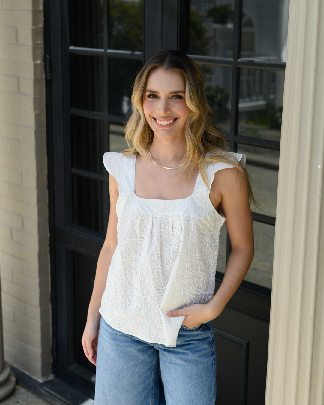 NITTA BONITA BLUSA MILENA MARFIL