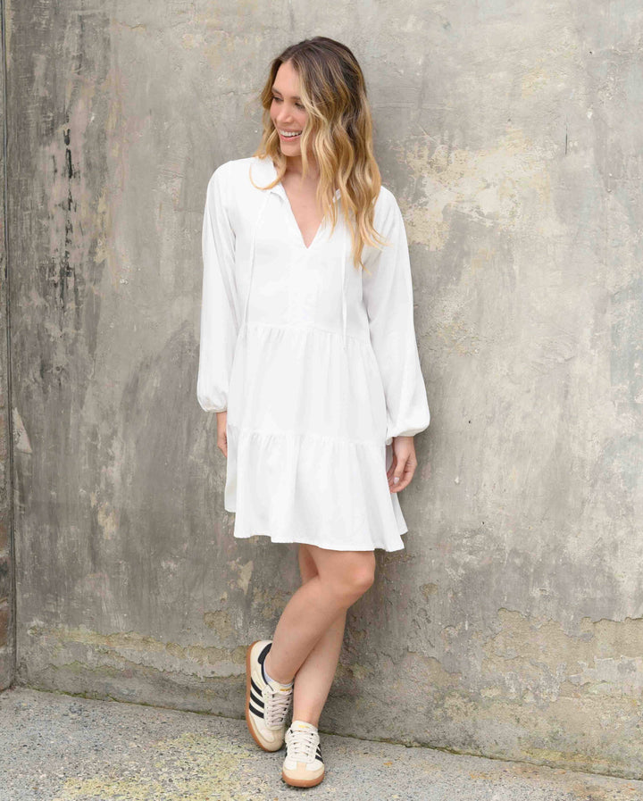 NITTA BONITA VESTIDO ALMA MARFIL