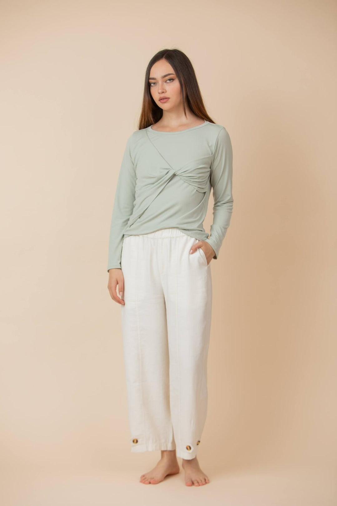 ULLA ULLA TOP ANGIE VERDE MENTA - TALLA U
