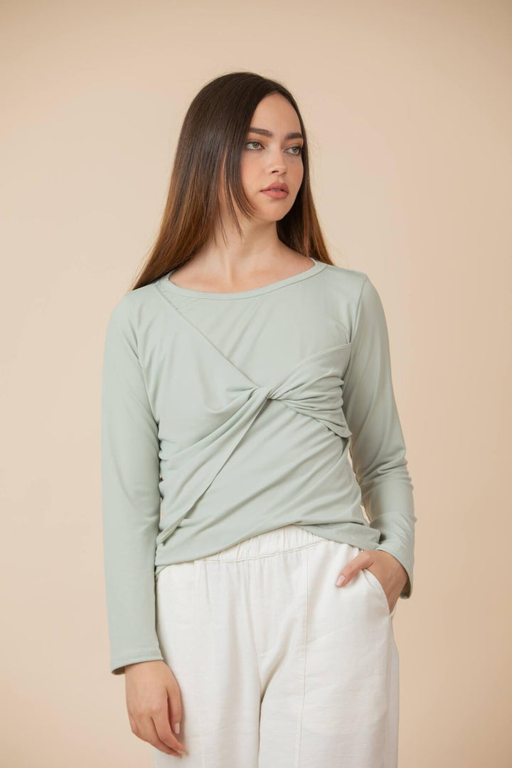 ULLA ULLA TOP ANGIE VERDE MENTA - TALLA U