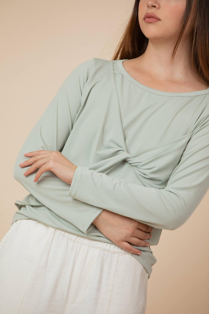 ULLA ULLA TOP ANGIE VERDE MENTA - TALLA U