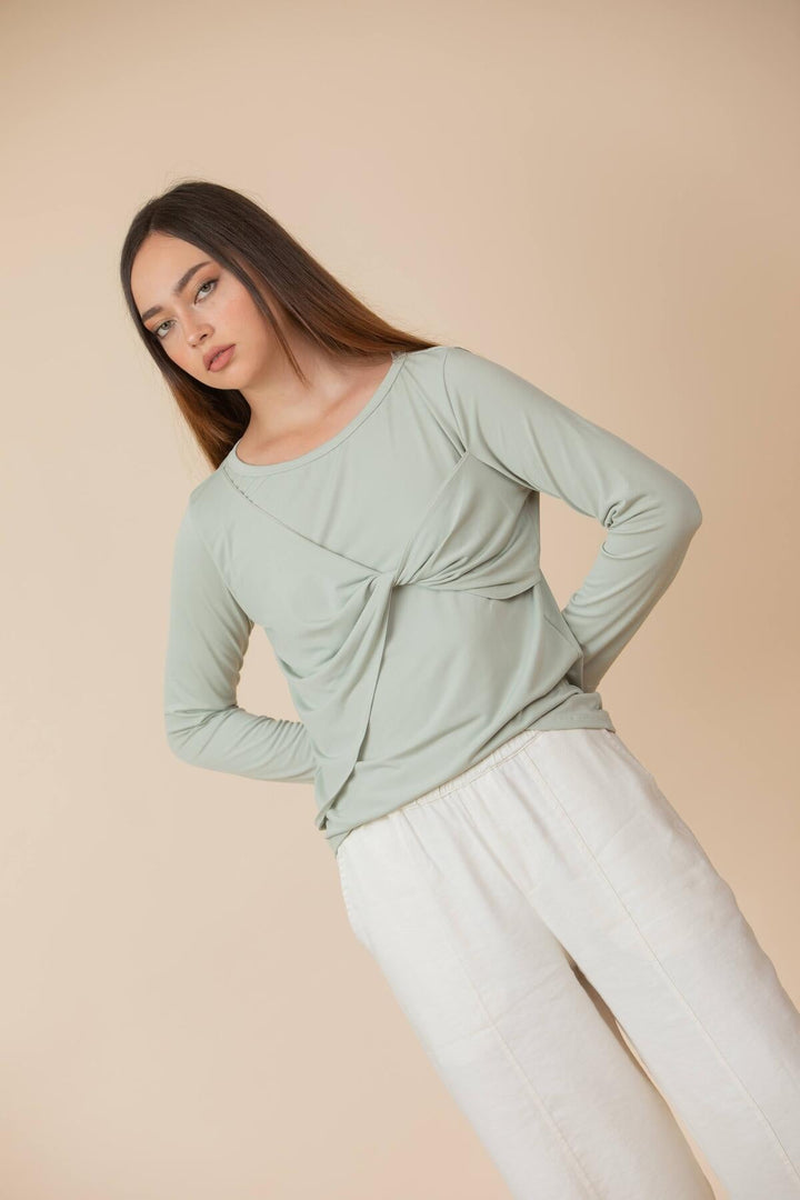 ULLA ULLA TOP ANGIE VERDE MENTA - TALLA U