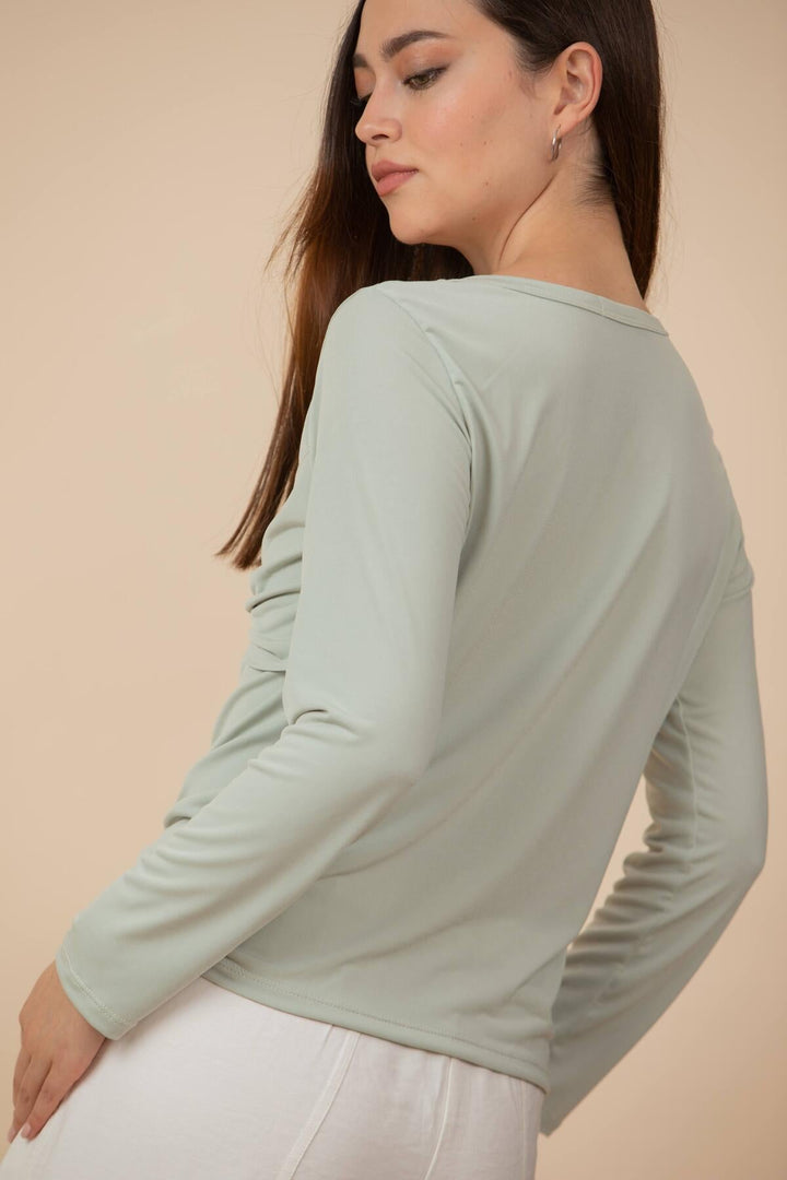ULLA ULLA TOP ANGIE VERDE MENTA - TALLA U