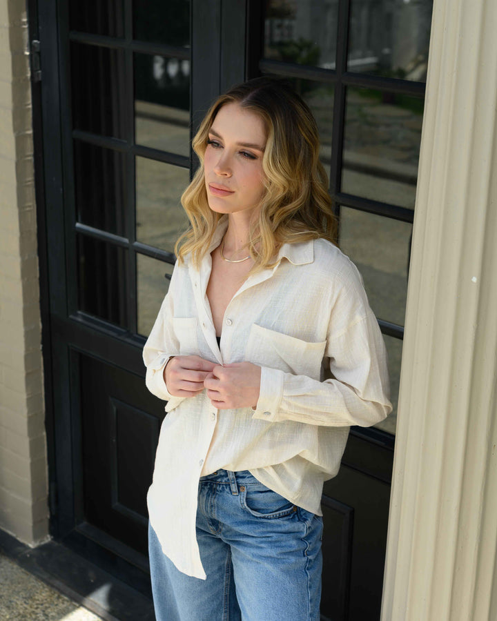 NITTA BONITA CAMISA LUCERO CREMA