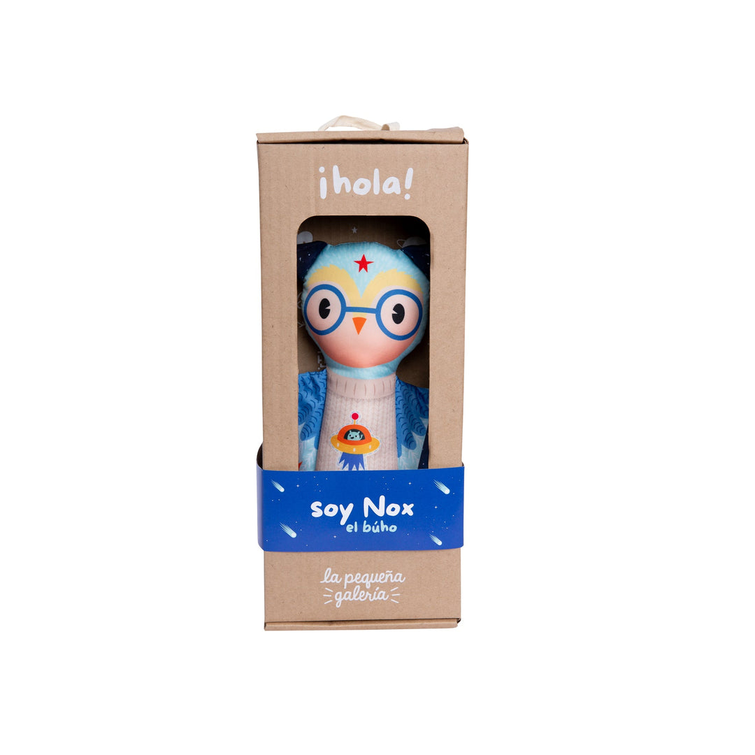 LA PEQUEÑA GALERIA 7707355236513 PEL6889L PELUCHE NOX AMIGO DE LA NOCHE
