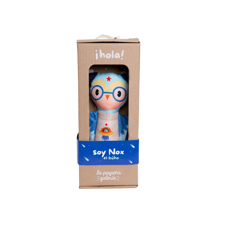 LA PEQUEÑA GALERIA 7707355236513 PEL6889L PELUCHE NOX AMIGO DE LA NOCHE