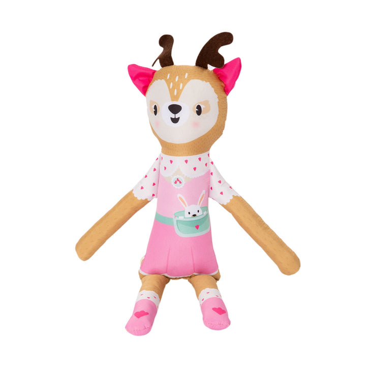 LA PEQUEÑA GALERIA 7707355233437 PEL8359L PELUCHE VENADO ANTONIA