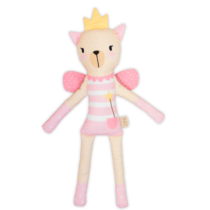 LA PEQUEÑA GALERIA 7707502002398 PEL5056L PELUCHE GATICA PRINCESA FLORA