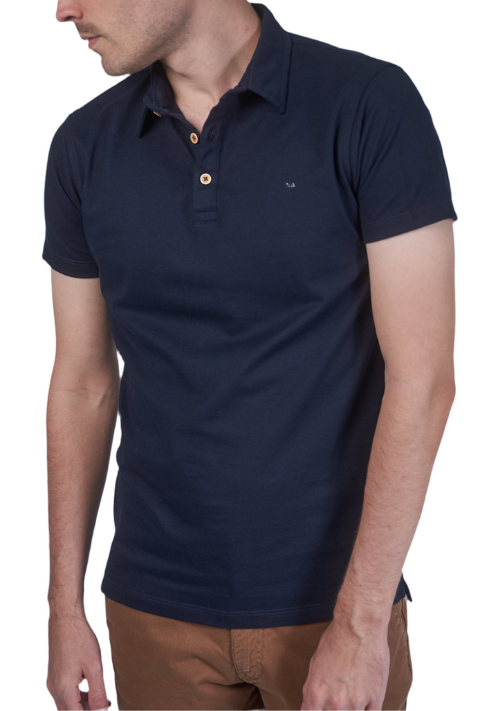 NEW ANCHOR POLO AZUL OSCURO NA