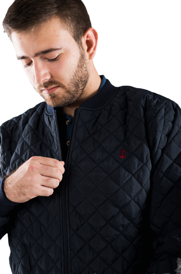NEW ANCHOR CHAQUETA NAVY A ROJA