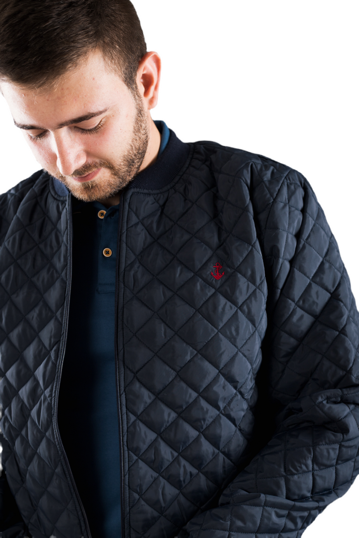 NEW ANCHOR CHAQUETA NAVY A ROJA