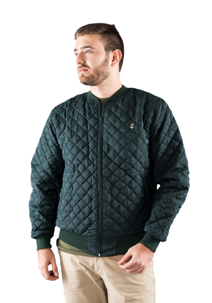 NEW ANCHOR CHAQUETA VERDE OSCURO