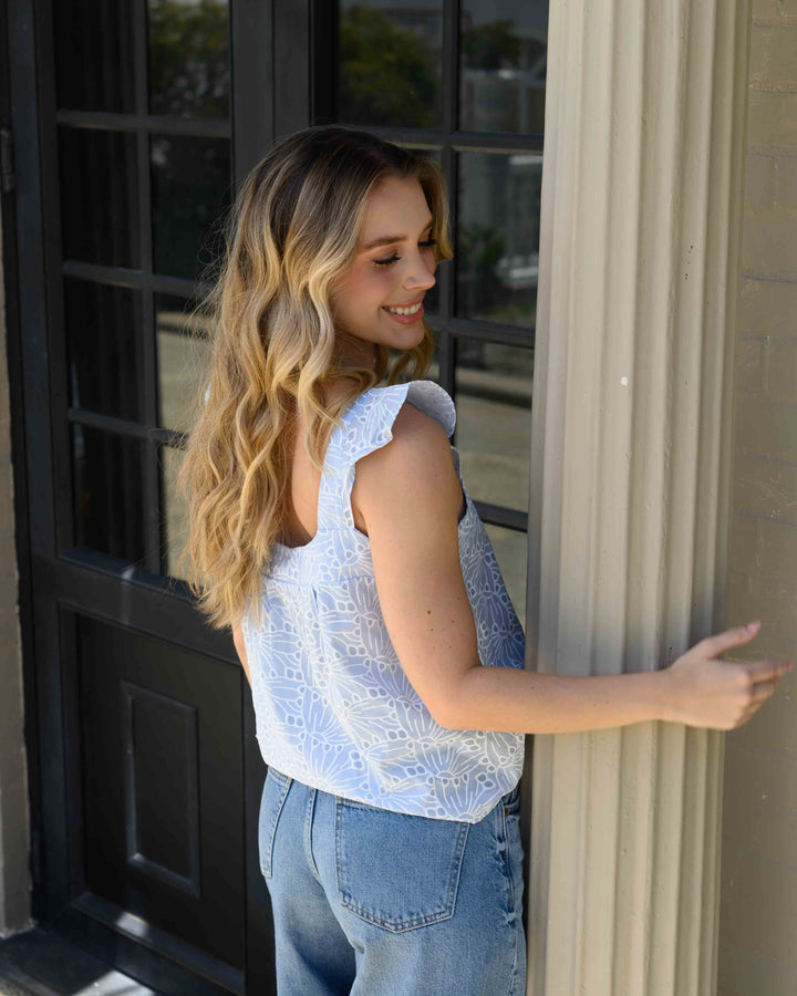 NITTA BONITA BLUSA MILENA BLUE