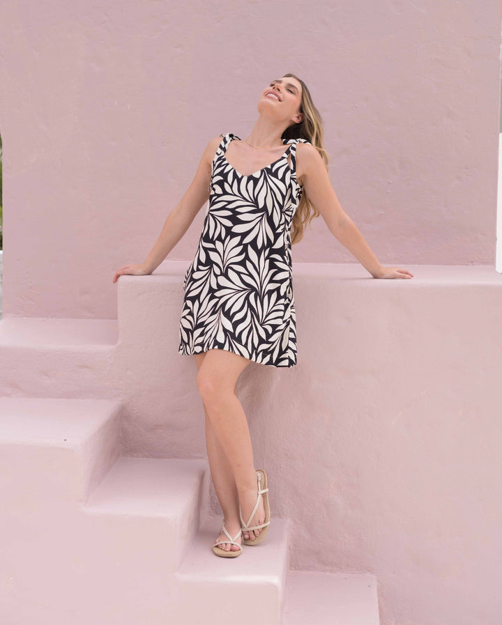 NITTA BONITA VESTIDO ABRIL KIOTO NEGRO
