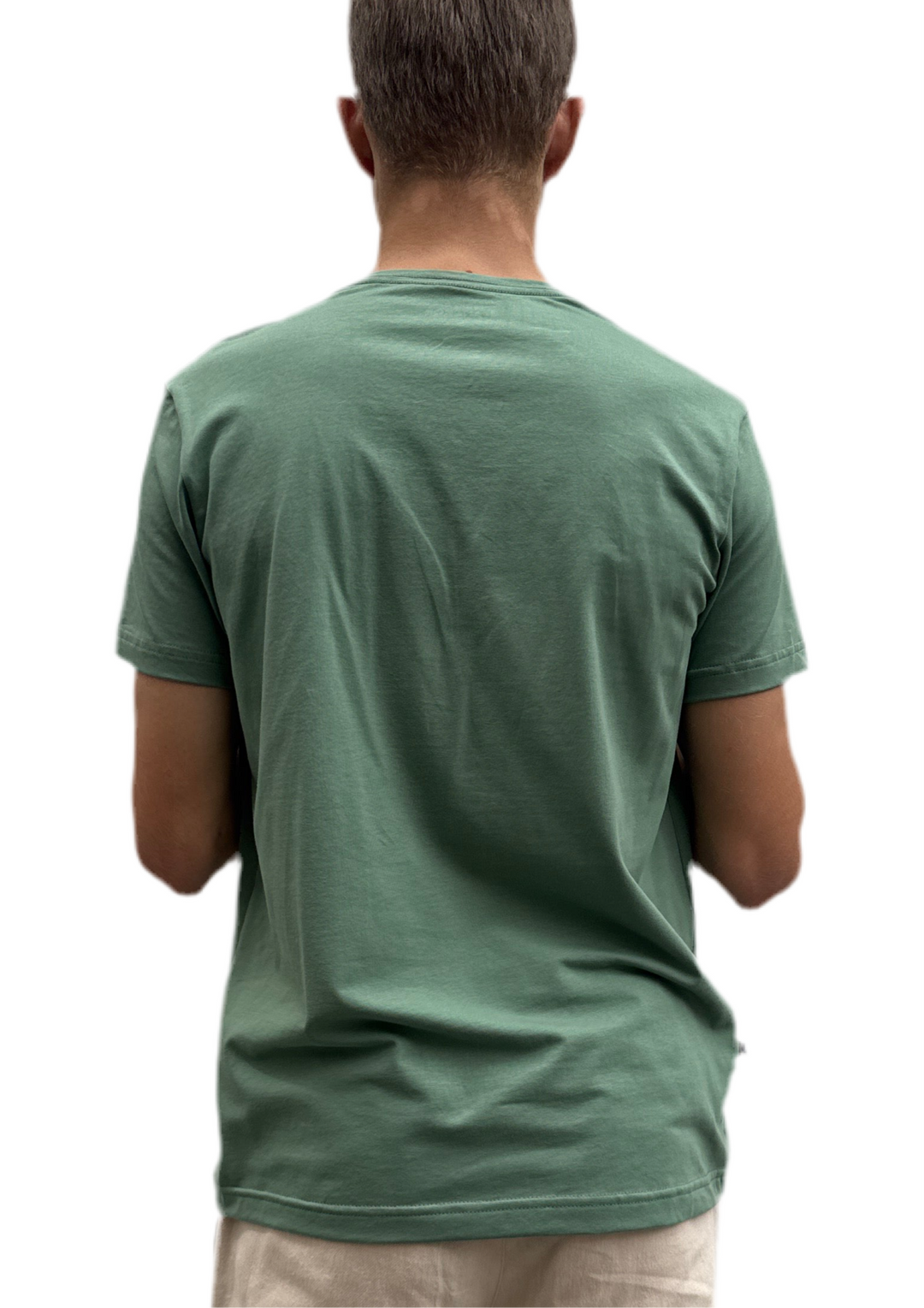 NEW ANCHOR CAMISETA VERDE OLIVA