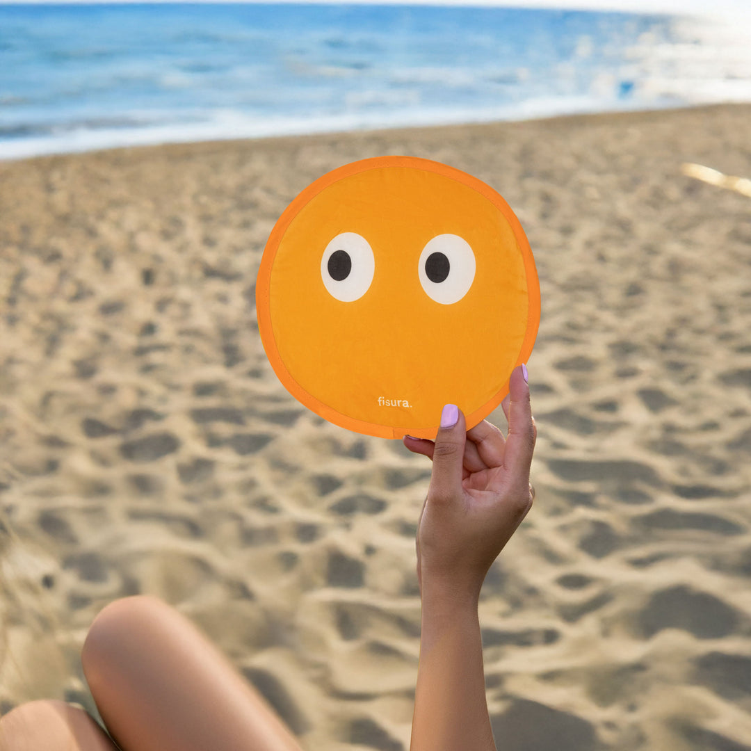 18 RAZONES  ABANICO PLEGABLE OJOS