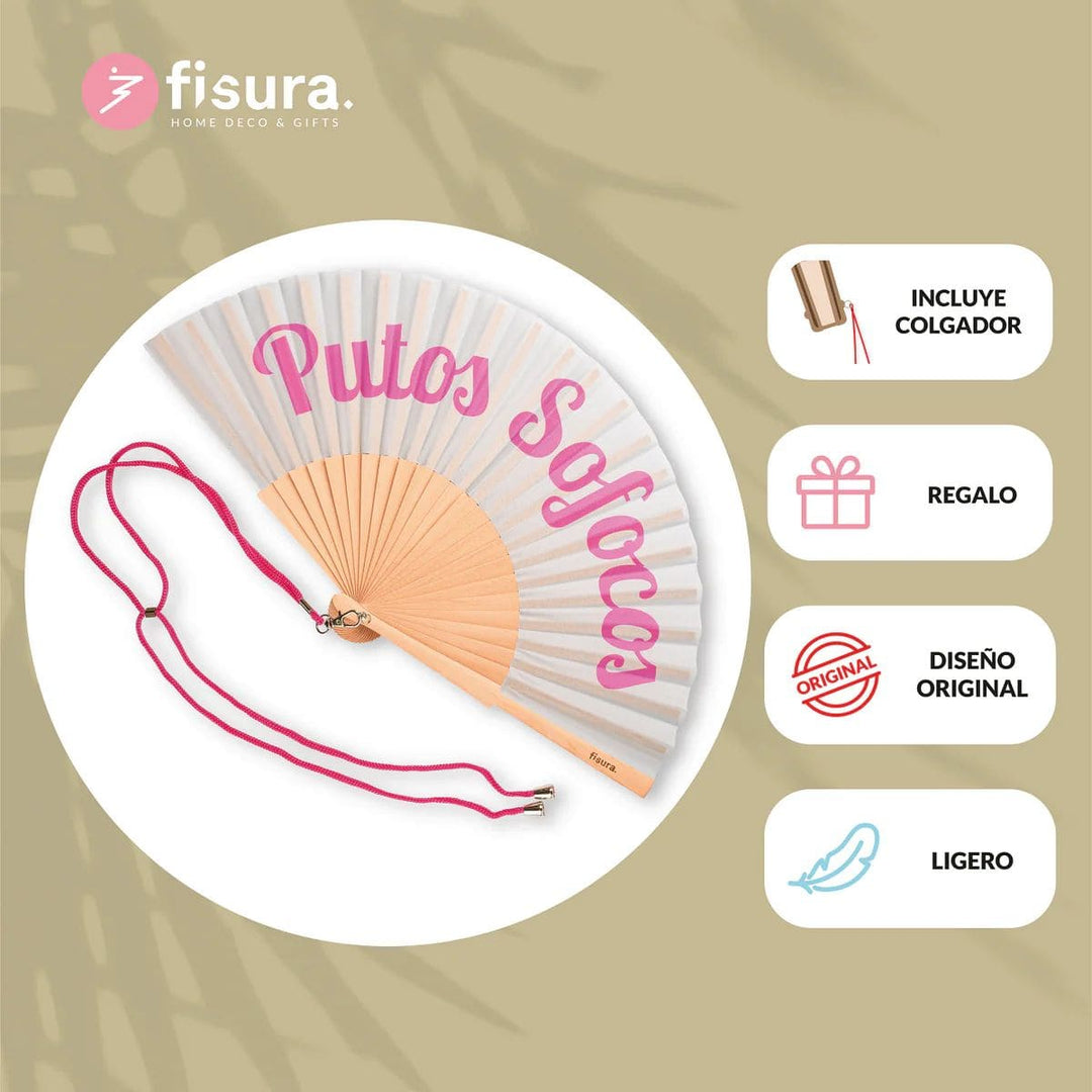 18 RAZONES  ABANICO PUTOS SOFOCOS MENTA