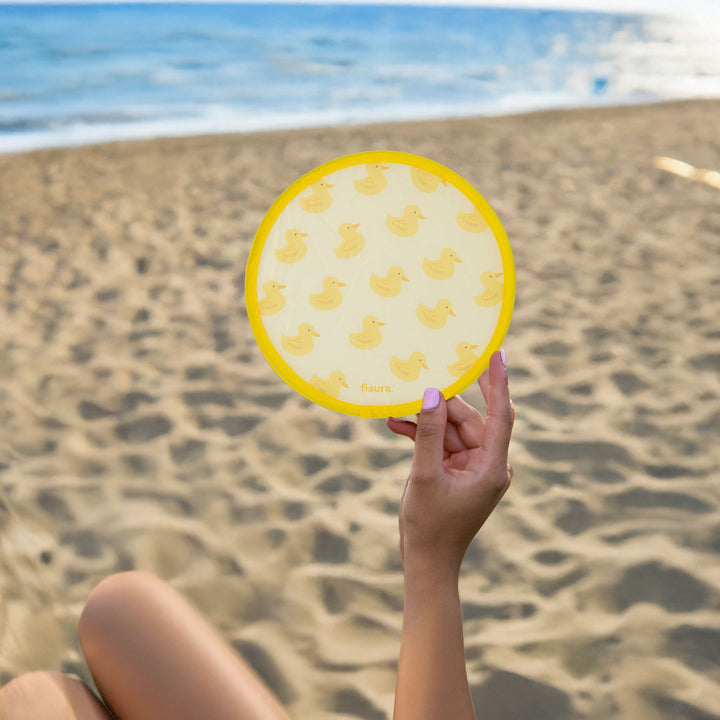 18 RAZONES  ABANICO PLEGABLE PATOS