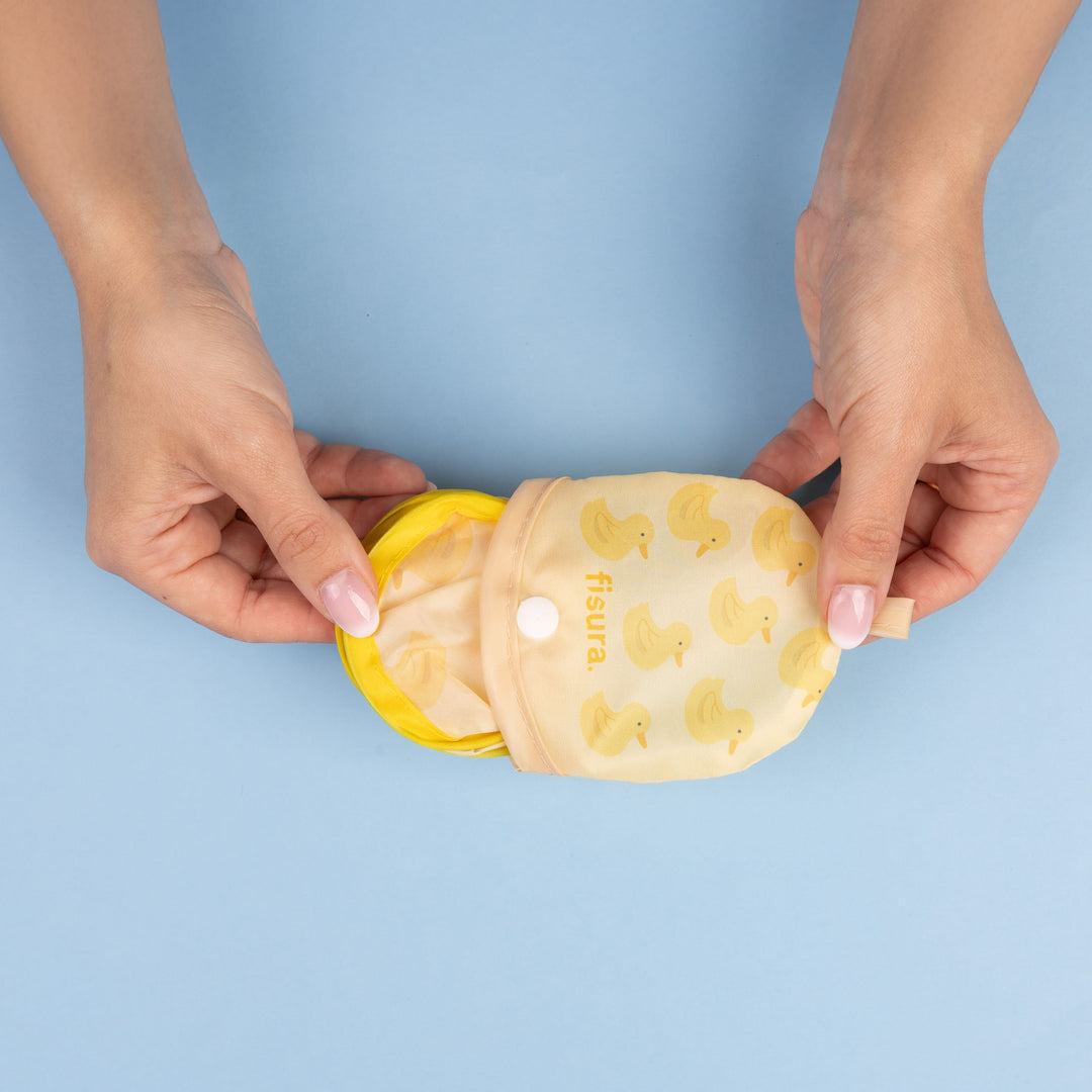 18 RAZONES  ABANICO PLEGABLE PATOS