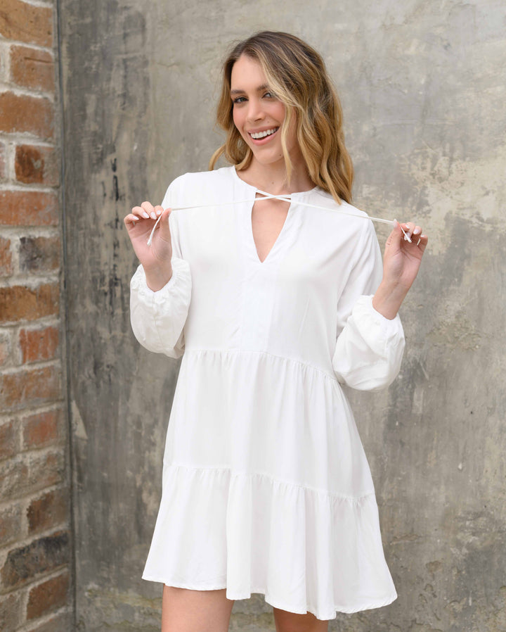 NITTA BONITA VESTIDO ALMA MARFIL