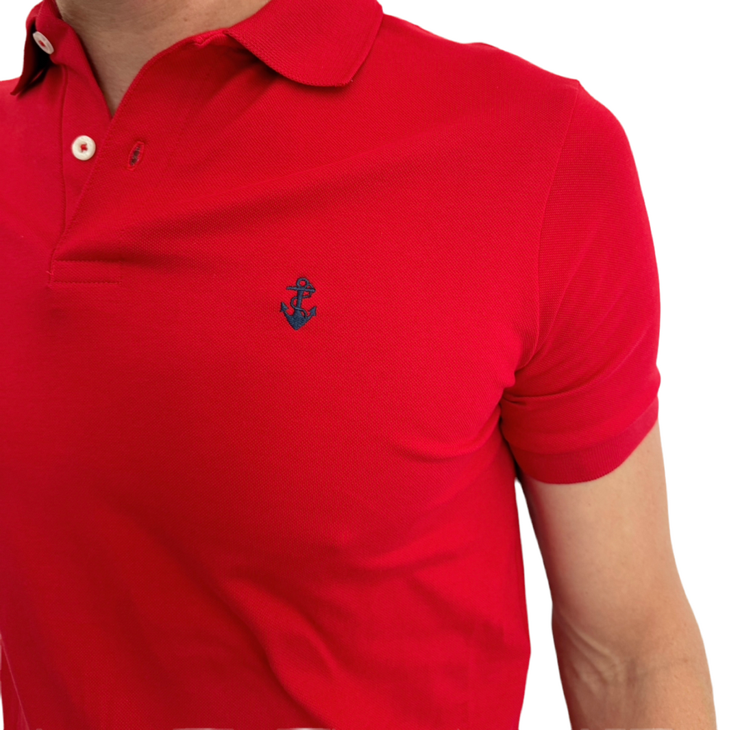 NEW ANCHOR POLO ROJA