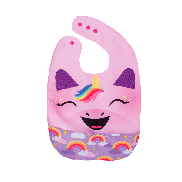 LA PEQUEÑA GALERIA 7707355235912 BB8567L BABERO ARCOIRIS