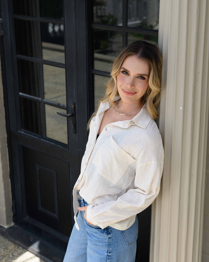 NITTA BONITA CAMISA LUCERO CREMA