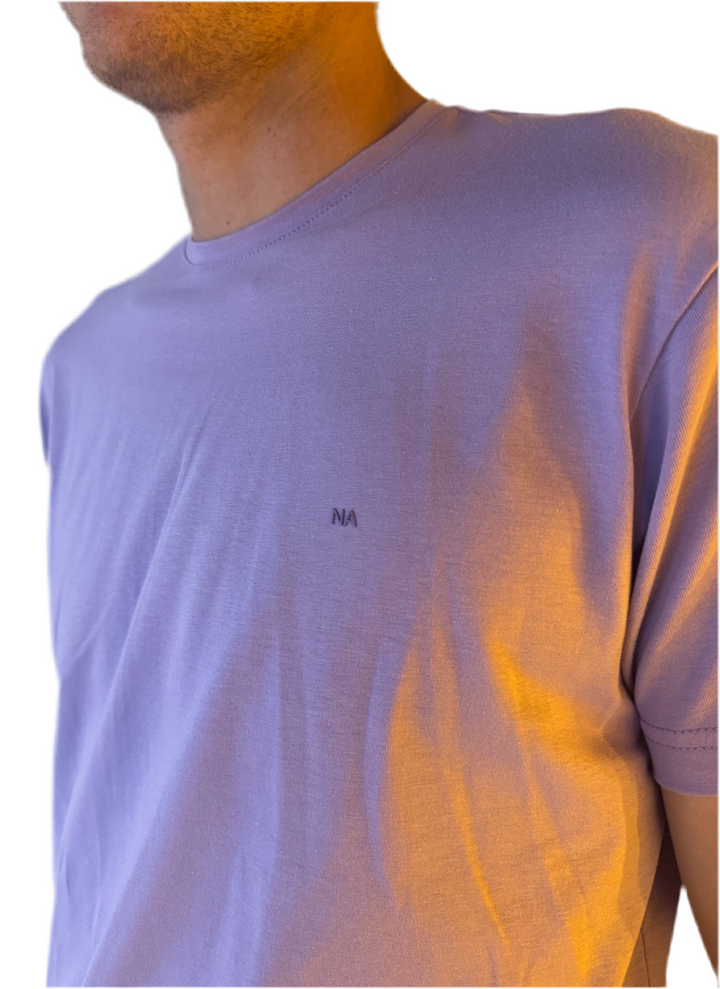 NEW ANCHOR CAMISETA LILA