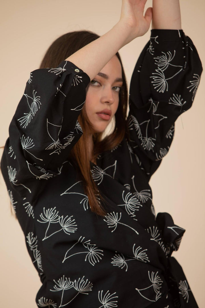 ULLA ULLA BLUSA LYCHE NEGRA TALLA UNICA
