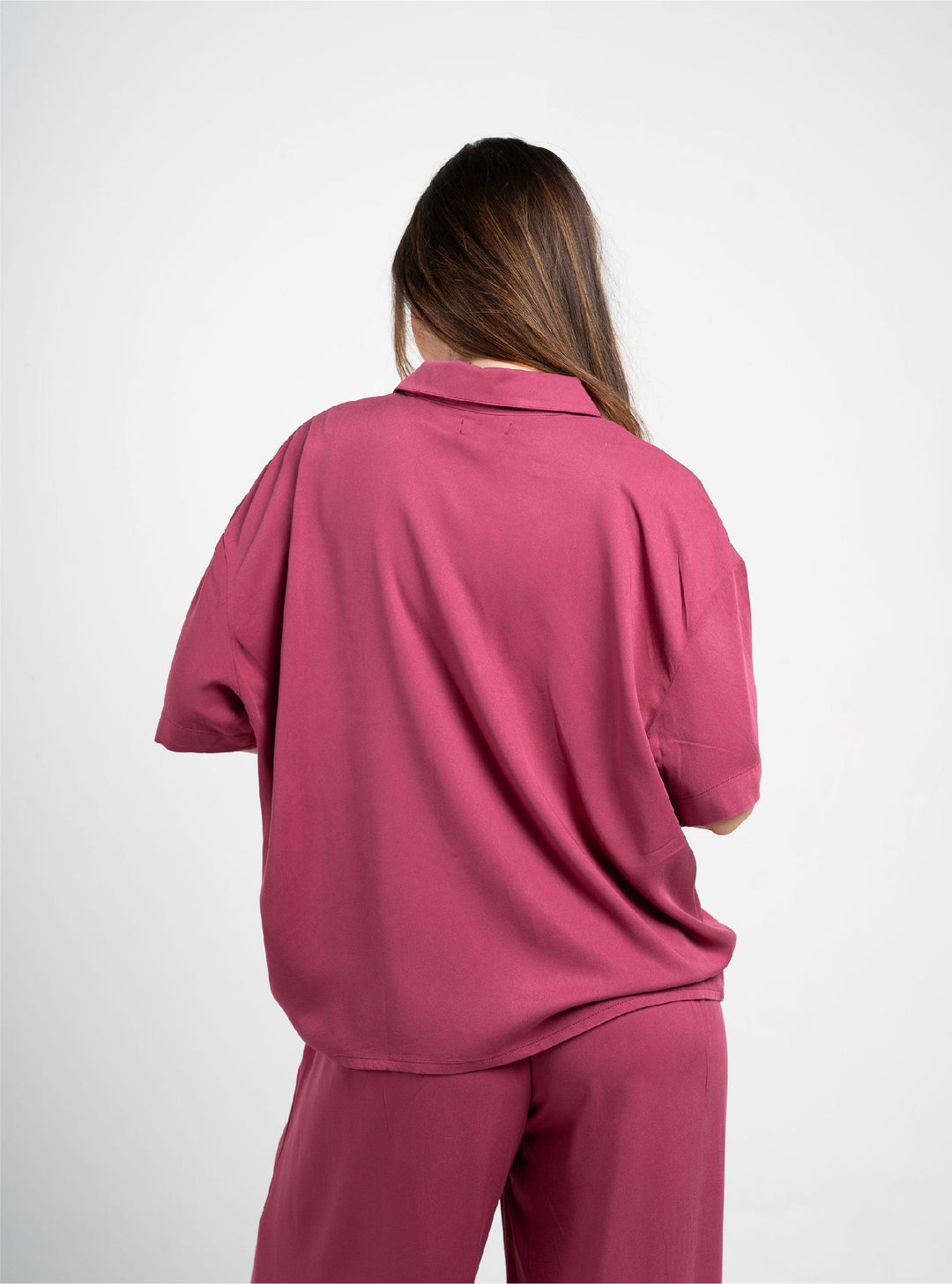 ONCE SHIRT BREEZY MANGA CORTA - WINE