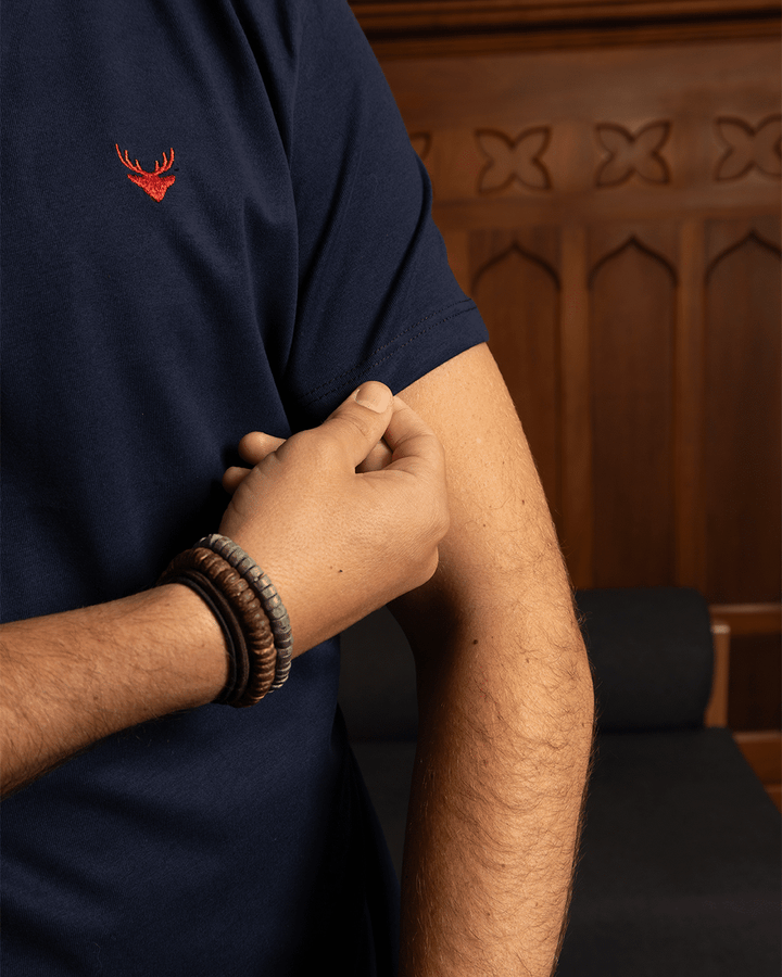 HANDELLS CAMISETA AZUL OSCURO