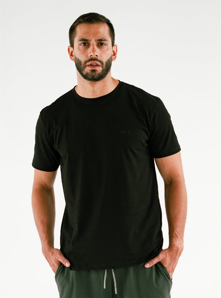 ONCE CAMISETA DE HOMBRE NEGRA