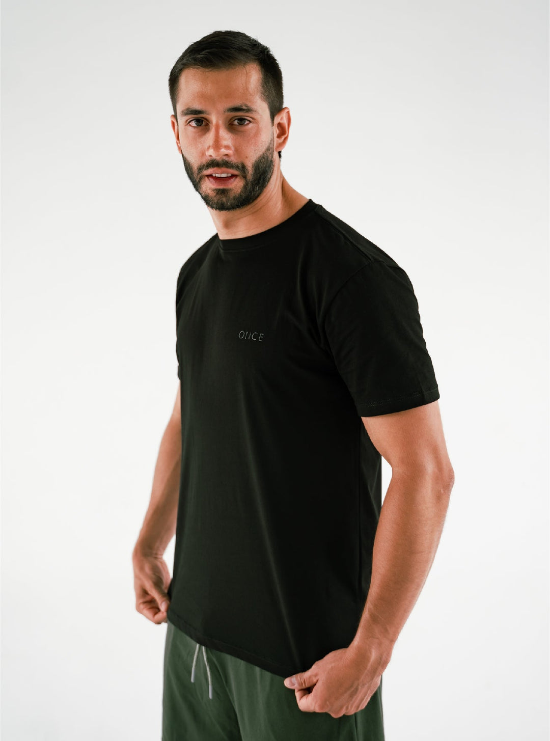 ONCE CAMISETA DE HOMBRE NEGRA