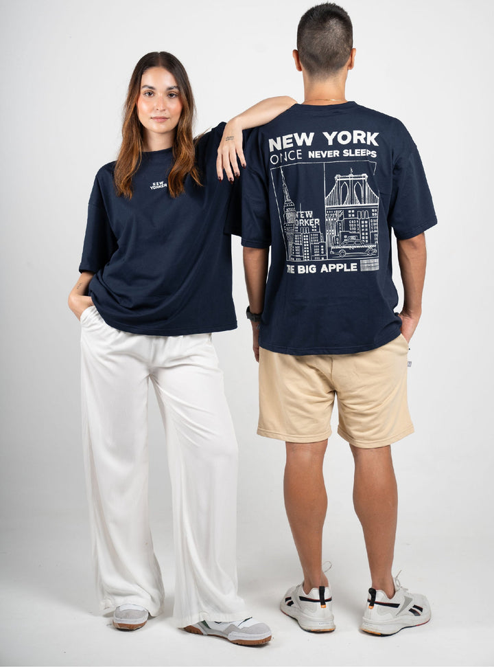 ONCE CAMISETA OVERSIZE UNISEX - NEW YORK