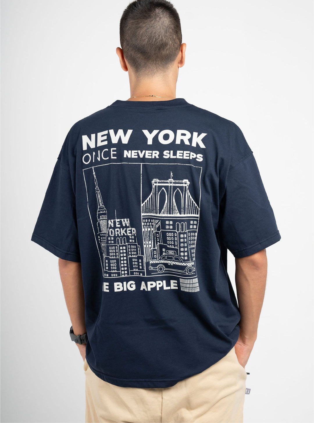 ONCE CAMISETA OVERSIZE UNISEX - NEW YORK