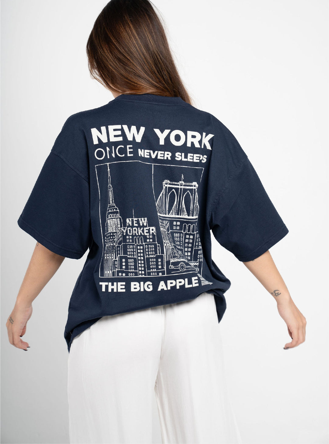 ONCE CAMISETA OVERSIZE UNISEX - NEW YORK