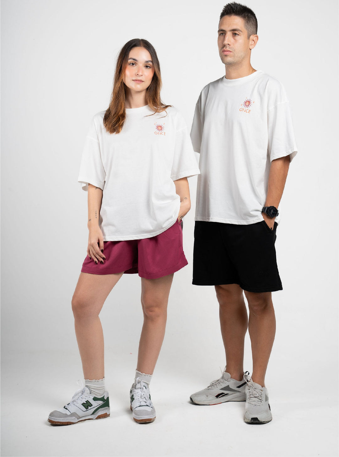 ONCE CAMISETA OVERSIZE UNISEX - FEEL GOOD